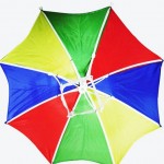reklamní deštníky na hlavu s potiskem