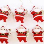 vánoční reklama - vánoční figurky santa na zakázku