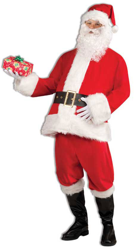 vánoční reklama - vánoční kostým santa na zakázku