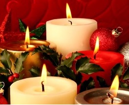 vánoční dekorace od výrobce - svíčky