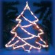 Světla ve tvaru vánočního stromečku